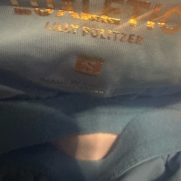 Lilly Pulitzer Pink Blue Halter Sun/tennis dress - Picture 4 of 7